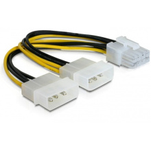 Customized 8pin Y Molex Power Cable