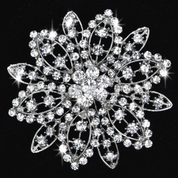 newest design brand fashion rhinestone crystal bridal brooches vintage fancy brooches for women top quality party brooches
