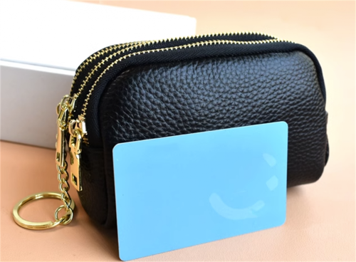 new design zipper coin purse cotton wallet