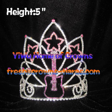 6inch Guitar Star Pageant Crowns