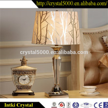 Hot-selling study fancy crystal table lamp for bedroom