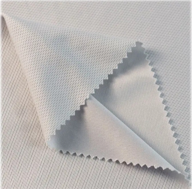 100% polyester knitting mini hole mesh fabric