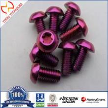 Ti Gr5 Colored Bolt ASME/ANSI B 18.3.4M