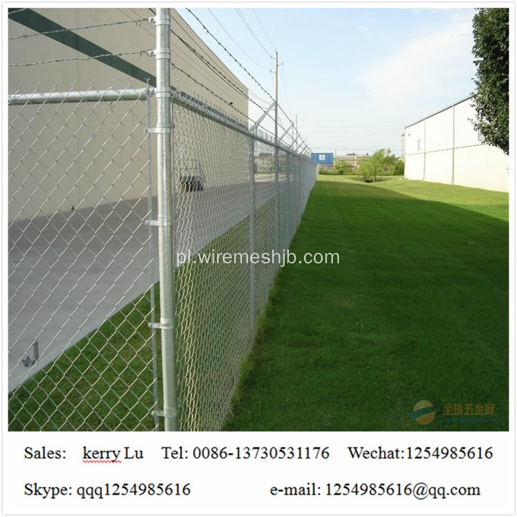 Pvc Coated Basketball Playground Chain Link Fence