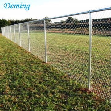 9 Gauge Hot Dipped Galvanized Chain Link Fence