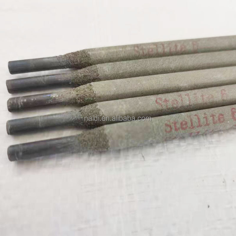 high quality stellite 6 12 21 hardfacing welding rod 3.2mm for pressure valves