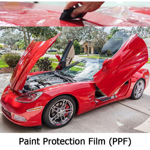 Instal·lació de pel·lícula de protecció de pintura