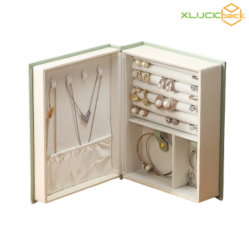 Multi-Functional Ornaments Display Jewelry Storage Book Case