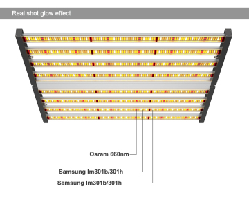 Dimmable Spectrum King LED Growing Lights 640w