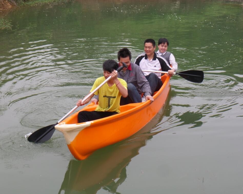 wholesale plastic kayak dugout Canoe for sale LLDPE