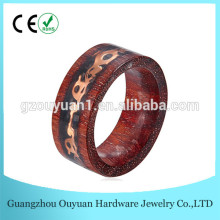 8 MM Manufacturer Price Nature Jewelry Secret Koa Wood Ring