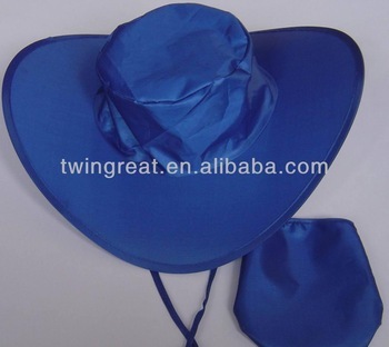 folding travel hat