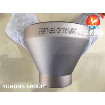 ASTM B466 C70600 COPPER NICKEL ALLOY FITTING OUTLET