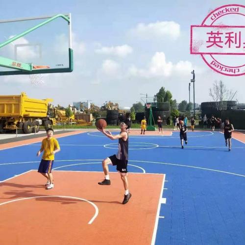 SES Elastic Modular Court Tile Sports Surface para basquete