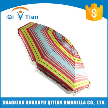 Best sales high quality stripe cheap promotion umbrella for logo