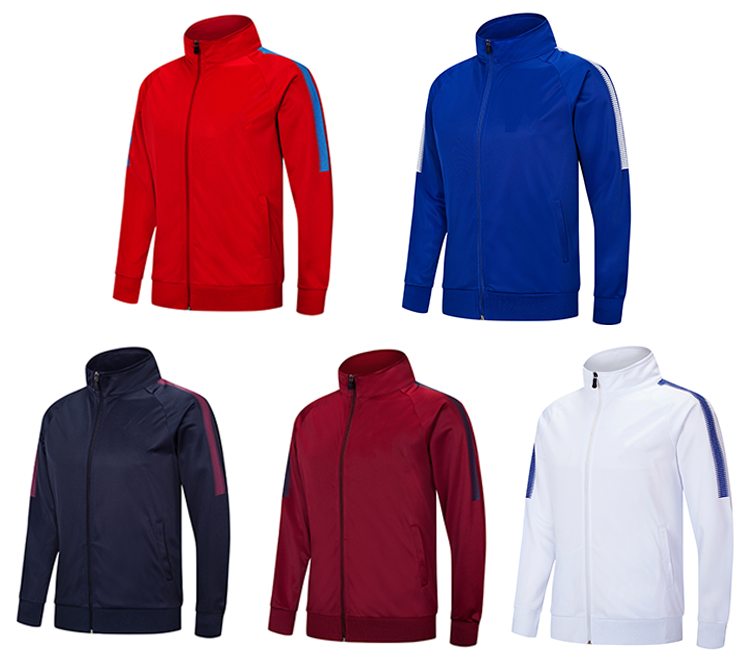 Design mens track suit polo sweatshirt zipper patchwork gym fitness workout sportswear men custom tracksuit
