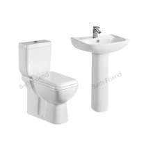 Senegal Dakar Ocean Classica Toilet Set with Pedestal Basin