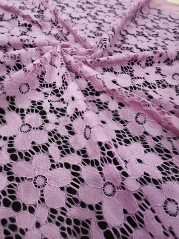 Nylon Spandex Cord Lace Fabric