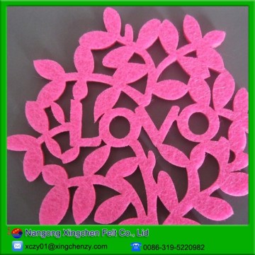 Handmade felt craft&wool felt balls rug