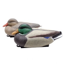 13\" Painted Floating Bait Rest Mallard Duck Outdoor Decoy