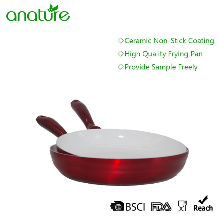 White Ceramic Nonstick Frying Pan Sets