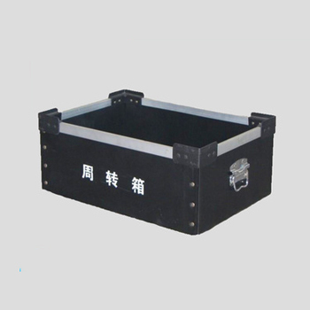 Rivet connecting hollow board box