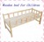 Natural single bed for baby, Baby wooden bed, Single beds for sale