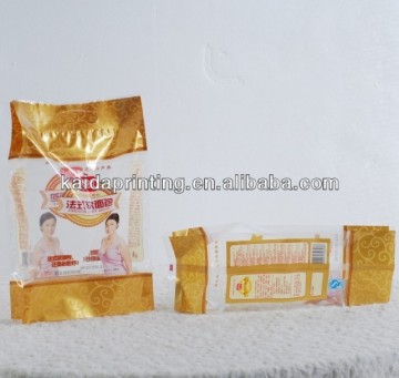 opp/cpp bag for snack cake,cake plastic bag