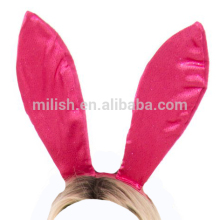HEN-0050 wholesale Bride To Be Badge Hen Night Party pink bunny ear headband