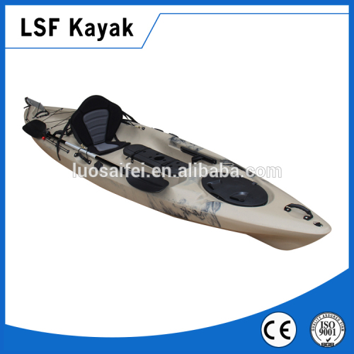 LSF wholesale single sit on top fishing kayak boat