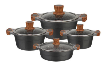 OSFE industrial aluminum cookware christmas gift,cook healthy food