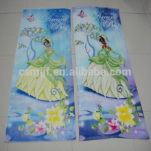 Jiangsu Changsu Textile Printed Antibackterial Microfiber Terry Fabric Towel