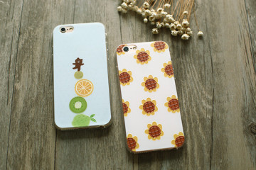 Wonderful sunflower grizzly bear Solid 3D digital color printing phone cases for iphone5