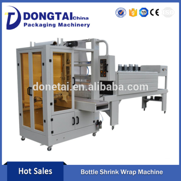 Automatic PE Film Aluminum Bottle Shrink Wrap Machine