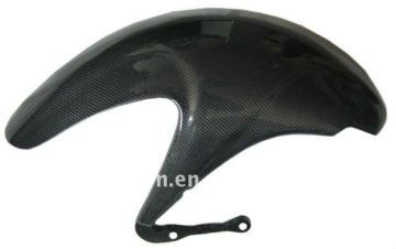 Carbon parts motorcycle rear hugger
