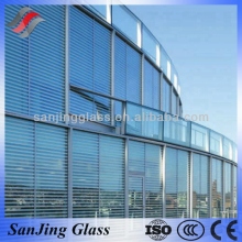 Frosted sandblast translucent obscure laminated glass