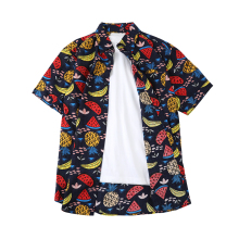 OEM New Funny Fruit Pattern Multi-Color Men's Shirt Designs
