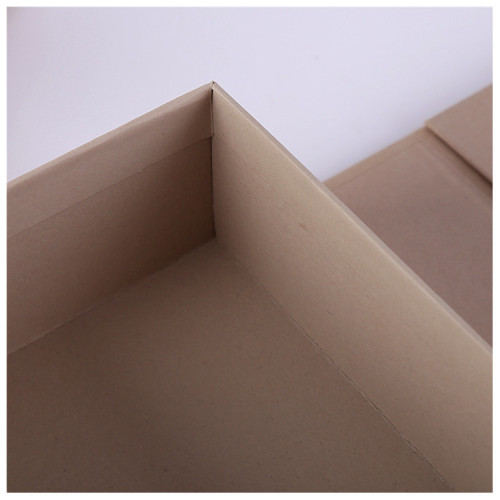 Brown Paperboard Magnetic Double Opening Box