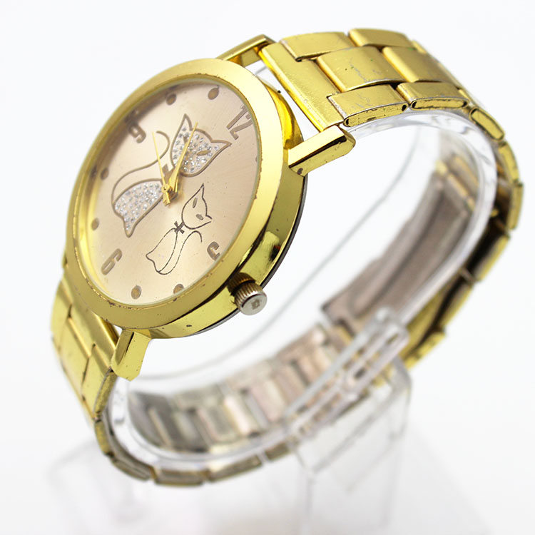 2015 style metal bracelet watch