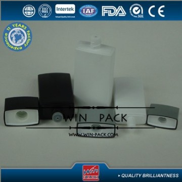 25ml 65ml 130ml black flat plastic bottle,white flat bottle,plastic bottles 215ml