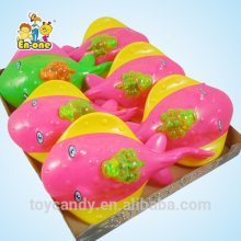 lighting toy fish with candy