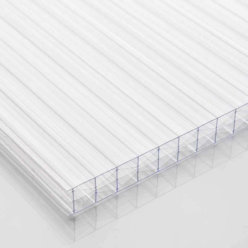 100% Virgin PC Resin 50 Micron Clear 30mm Polycarbonate Hollow Sheet