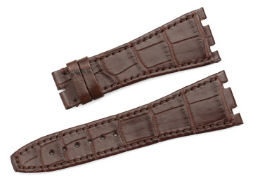 AP02 Genuine alligator Leather Watch Band For AP RO - Brown