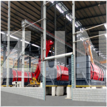 Working principle of Rotary dryer for 	Chemical Sludge Drying