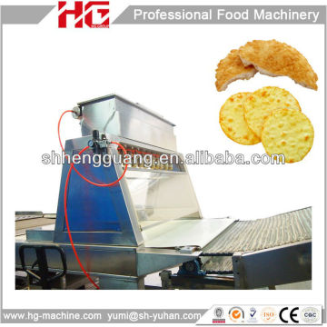 Fully automatic industrial rice cracker product line
