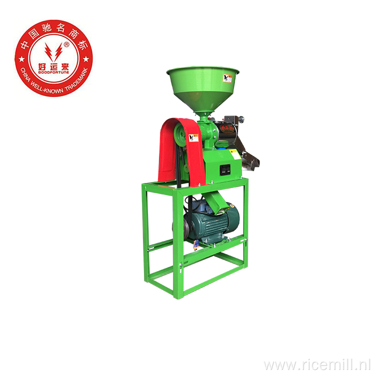 220V Mini electric rice milling machine