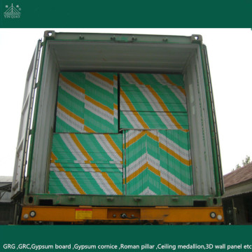 Paperbacked Plasterboards Type and Water Resistant Feature Waterproof Sheetrock