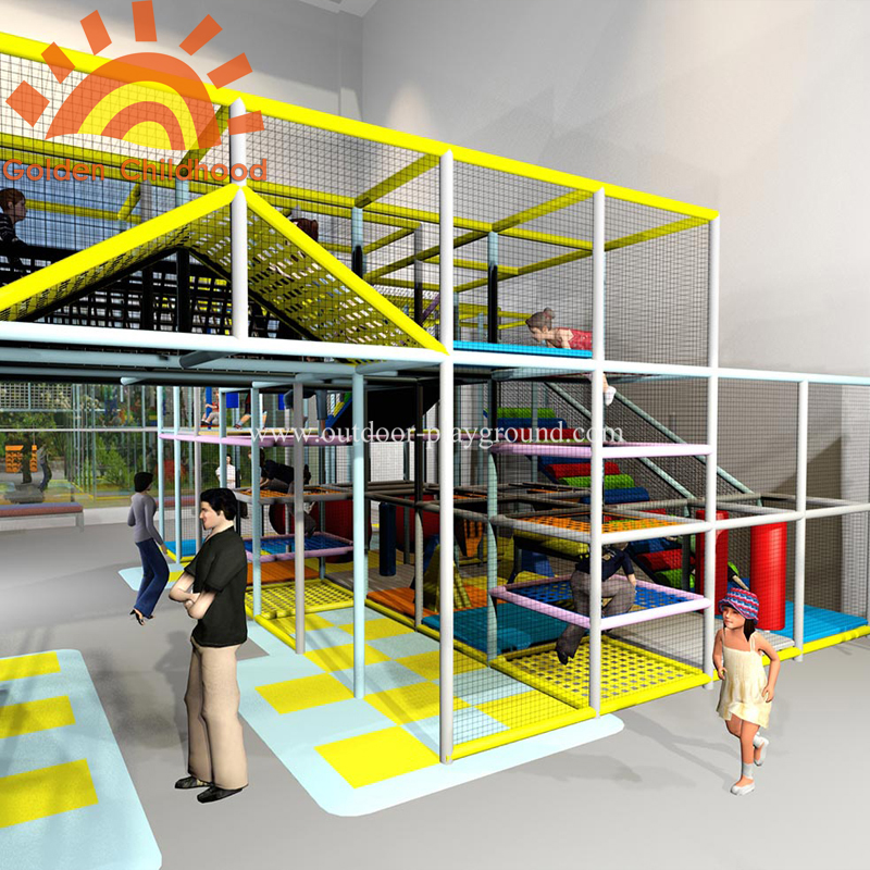 large children play structure indoor playground