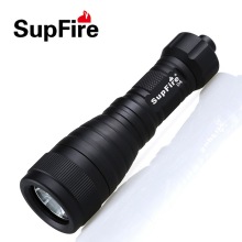 High power 1000lumens SupFire D4 18650 rechargeable LED diving torch