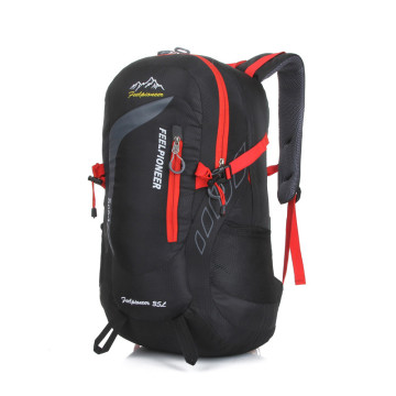 Nylon waterproof high capacity multifunctional backpack